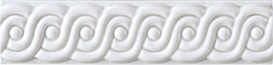 CERAMICHE GRAZIA Бордюр NEW CLASSIC IMPERO 6X26 BIANCO