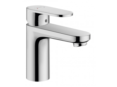 Смеситель для раковины Hansgrohe Vernis Blend, ComfortZоne 100, однорычажный, с донным клапаном, цвет Хром