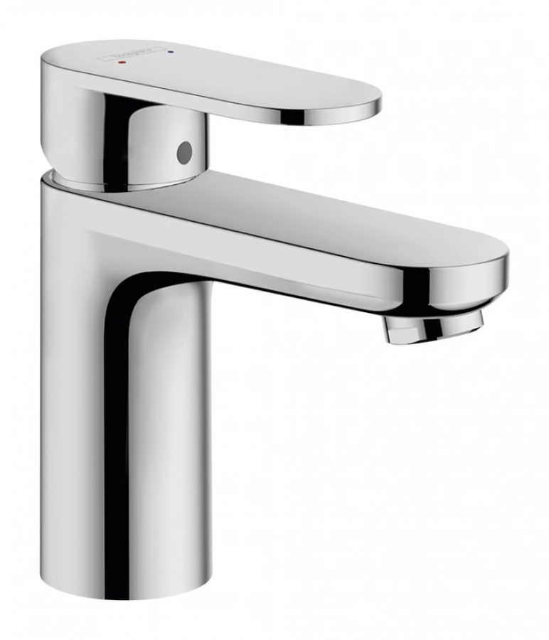 Смеситель для раковины Hansgrohe Vernis Blend, ComfortZоne 100, однорычажный, с донным клапаном, цвет Хром