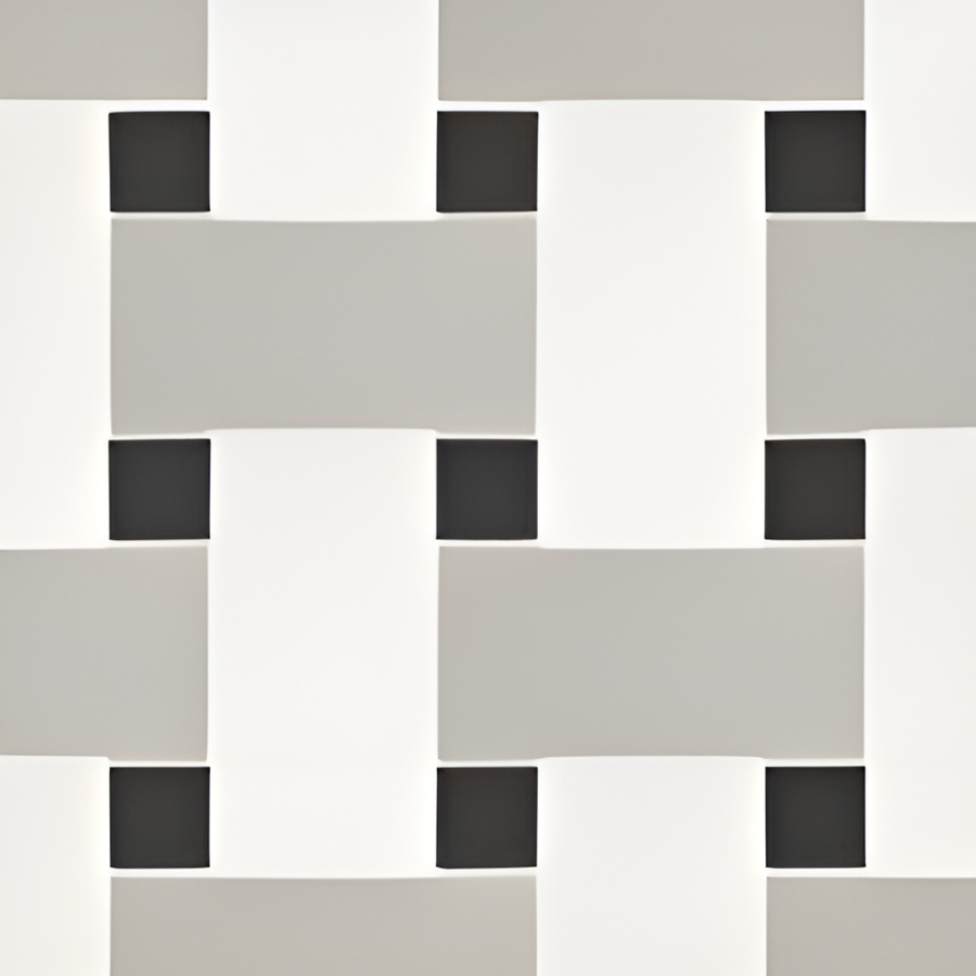Micro. Керамогранит Microtiles Ancient Mix (Black-White-Dust) 30,1x30,1