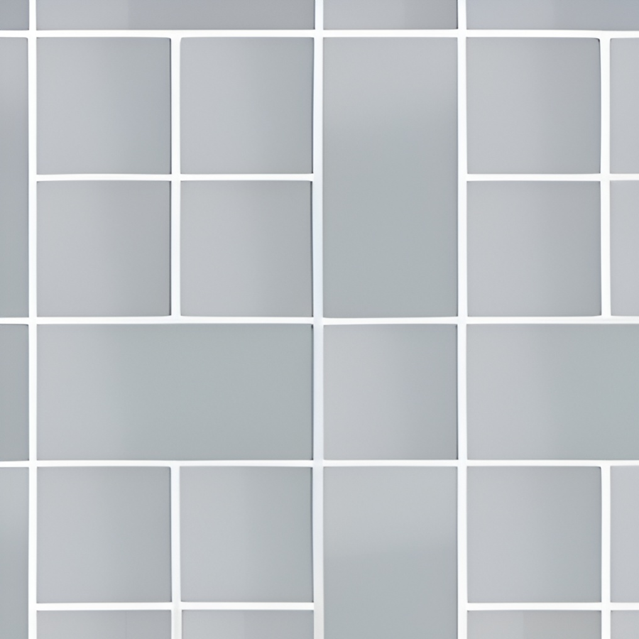 Micro. Керамогранит Microtiles Plaid Glaze Azure 30,1x30,1