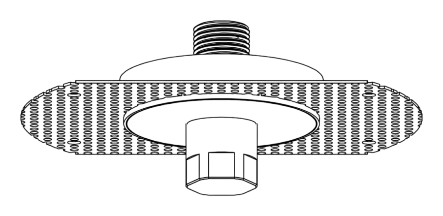 Скрытая часть CEA Design INC08, для верхнего душа