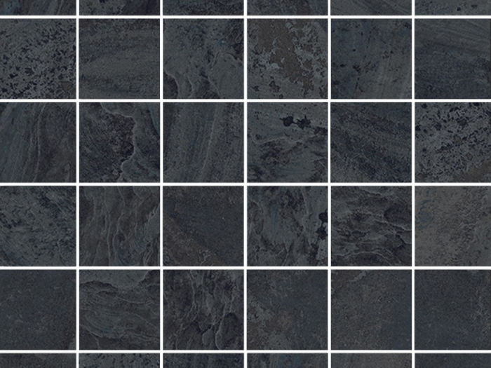 На изображении товар La Fabbrica Ava Керамогранит Mosaico Deep Stone Blue Nat Ret 30х30 от официального представителя в Москве