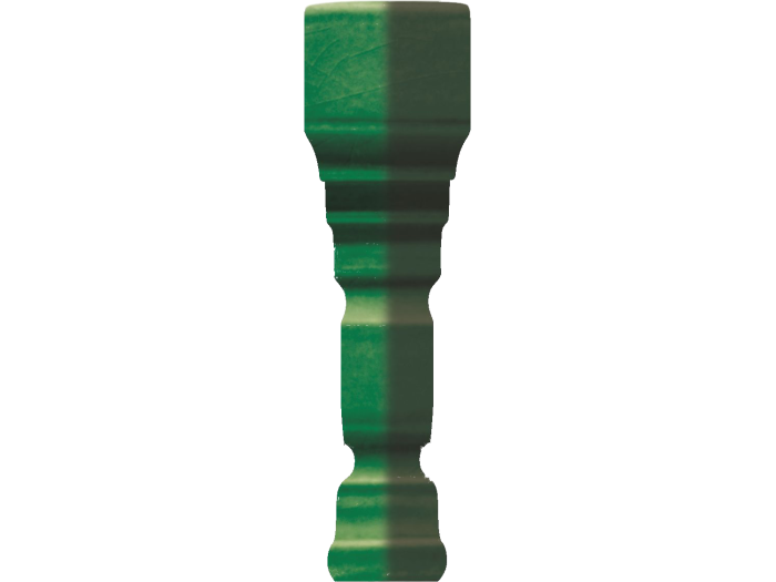 На изображении товар CERAMICHE GRAZIA Угловой элемент EPOQUE ANGOLO TERMINALE DECO 12X2 BOTTLE CRAQUELE от официального представителя в Москве