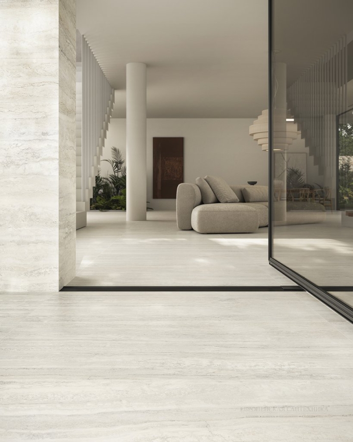 Santagostino Керамогранит Invictus Rigato White 60120, 60x120 - изображение 3