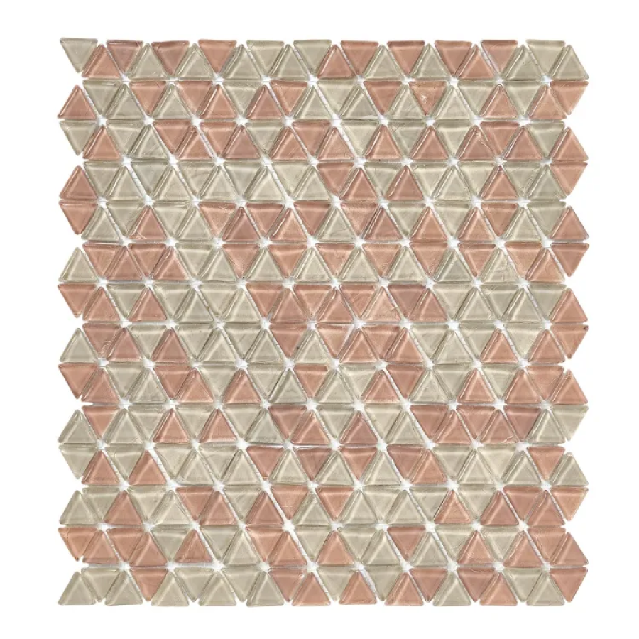 Sicis Смальтовая мозаика Trigono Blends Mosaic Heinz chips size 19x21 mm sheet-size 284x300 mm