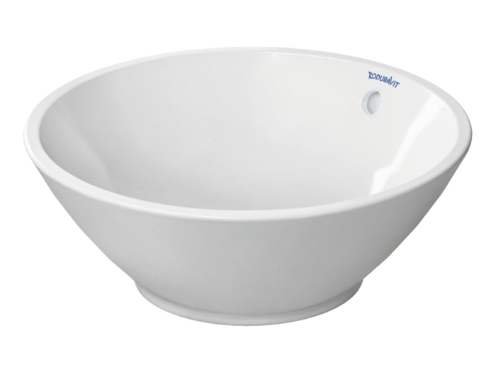 На изображении товар Раковина Duravit Bacino накладная, Ø  420 мм, цвет белый от официального представителя в Москве