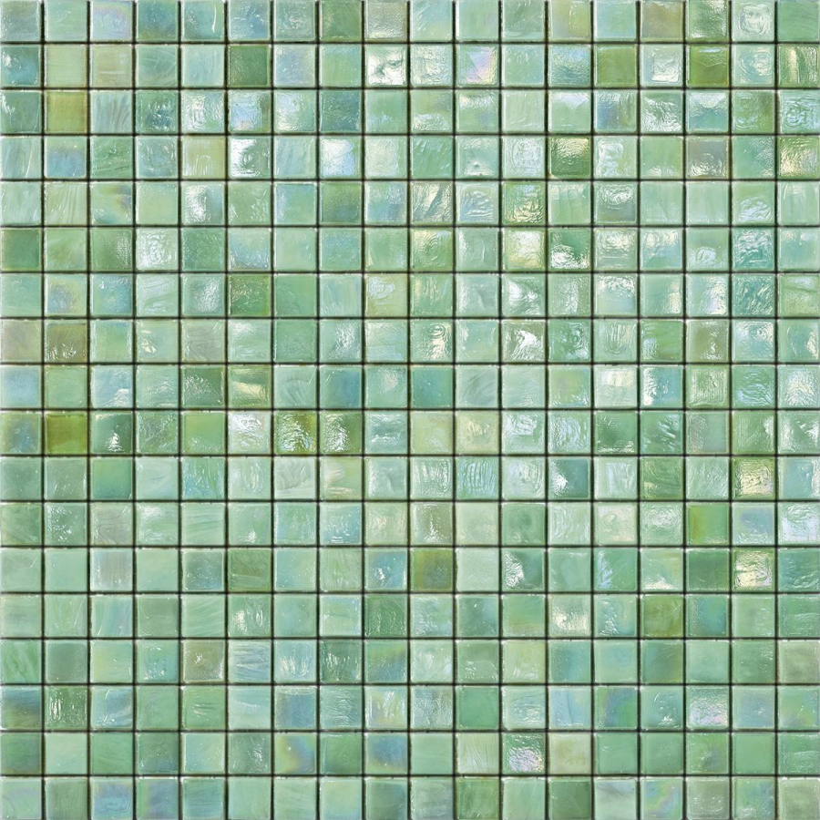 Sicis Стеклянная мозаика Iridium Mint 2 chips size 15х15 mm sheet size 295x295 mm