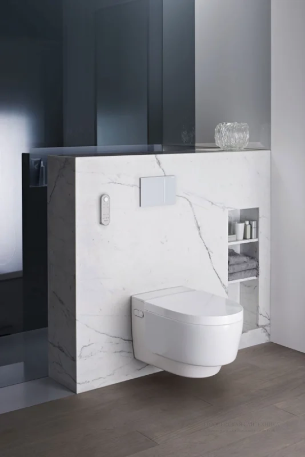 Унитаз-биде Geberit AquaClean Mera Classic подвесной, цвет белый - изображение 2