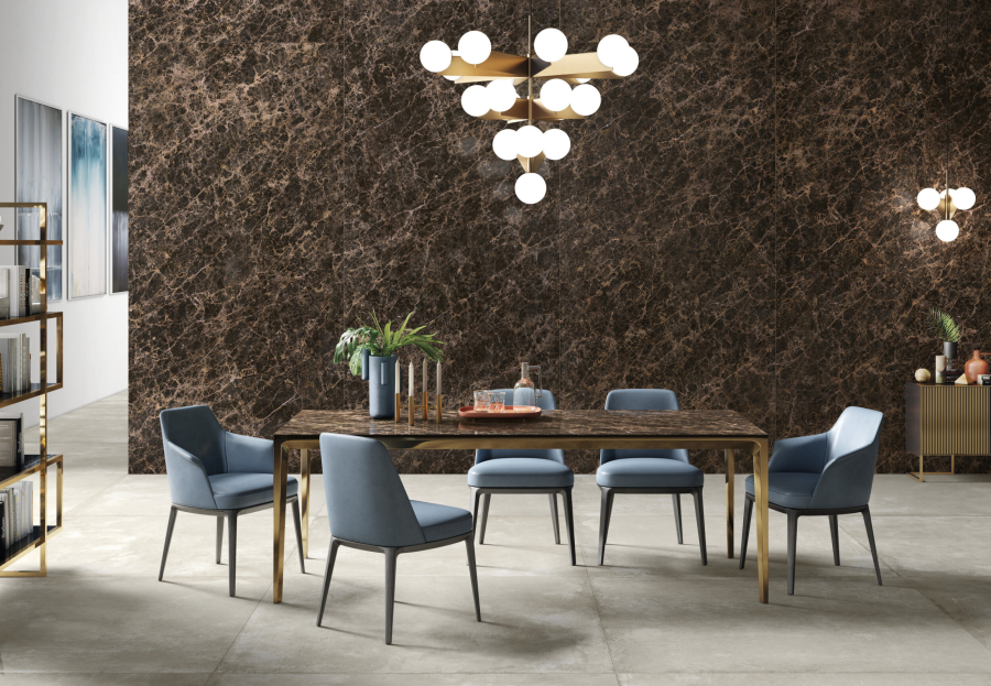 FMG Maxfine Керамогранит Marmi Emperador lucidato 300x150 - изображение 1