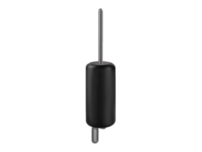 На изображении товар Ёршик Gessi Goccia Accessories, настенный, 103х100 мм, цвет Black Metal Br. GHRC от официального представителя в Москве