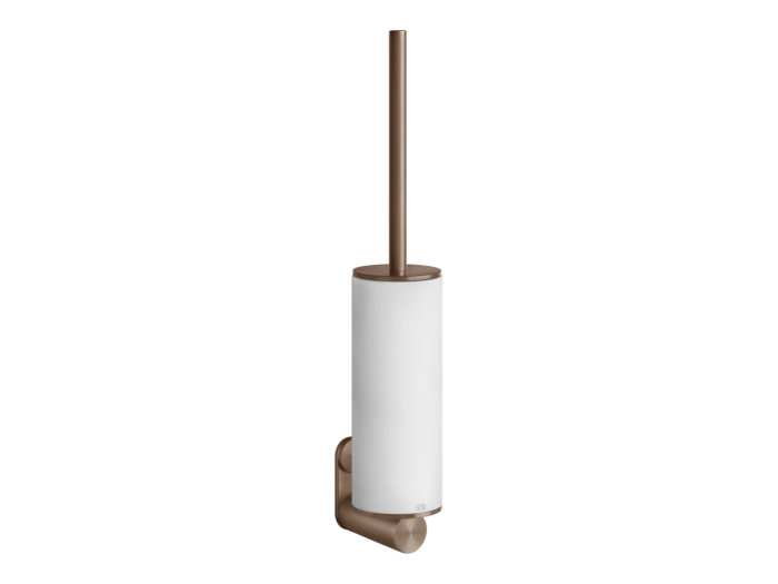 На изображении товар Ёршик Gessi 316, настенный, ⌀76хh452 мм, цвет White/Сopper Brushed PVD от официального представителя в Москве