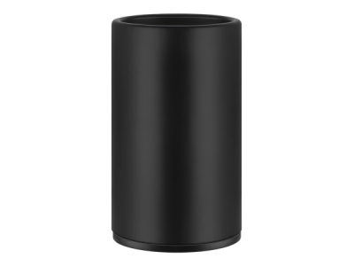Стакан Gessi Inciso, ⌀75хh127 мм, настольный, цвет Matte Black