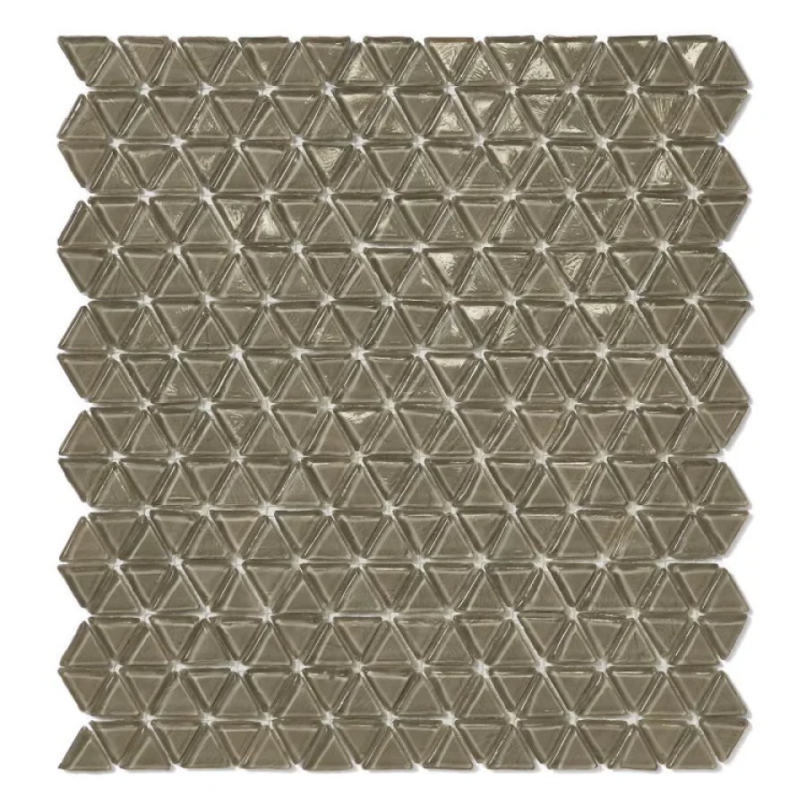 Sicis Смальтовая мозаика Trigono Mosaic Tortora chips size 19x21 mm sheet-size 284x300 mm