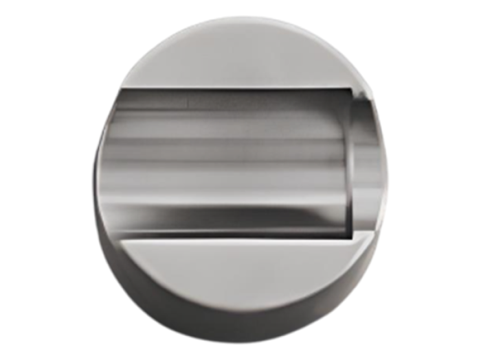 На изображении товар Держатель ручной лейки Cea Design Milo360, для цилиндрического ручного душа Ø 18 мм, цвет сатинированная сталь от официального представителя в Москве