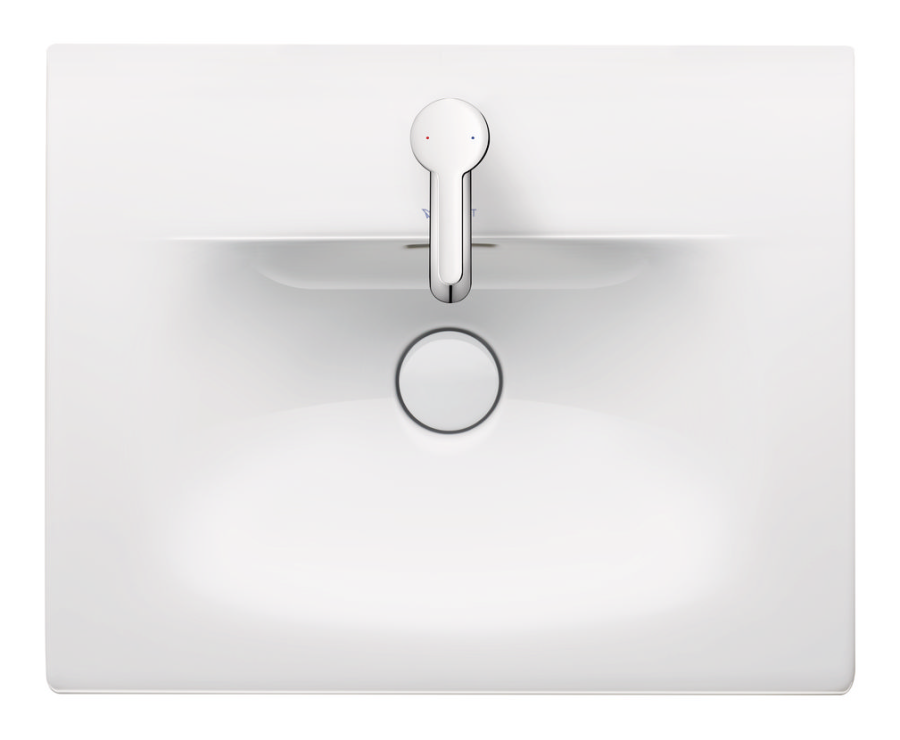 Cмеситель для раковины Duravit C.1, на 1 отверстие, h-155 мм, с донным клапаном, цвет чёрный матовый - изображение 7