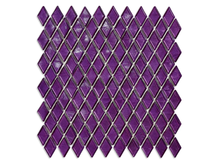 На изображении товар Sicis Стеклянная мозаика Diamond ITEM 02 Golconda chips size 23х40 mm sheet size 259x266 mm от официального представителя в Москве