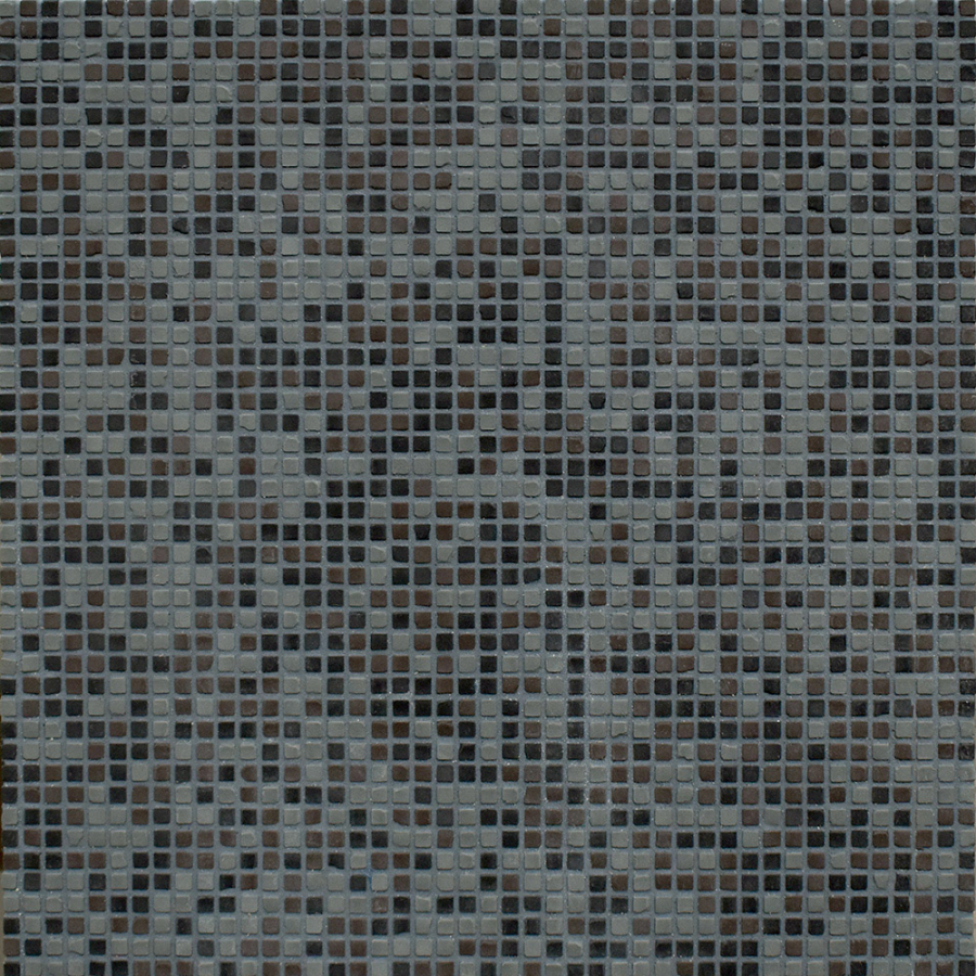Micro. Мозаика керамогранит Micromosaics MIX GRAPHITE/COFFEE/BLACK 30x30