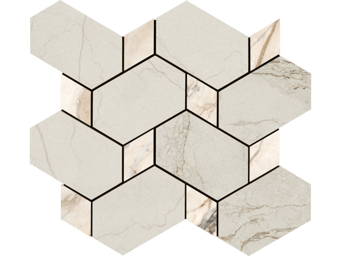 На изображении товар La Fabbrica Ava Керамогранит Bolgheri Stone Tex White nat\ret 30x26 от официального представителя в Москве