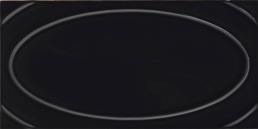 CERAMICHE GRAZIA Керамическая плитка FORMAE OVAL 13X26  EBONY