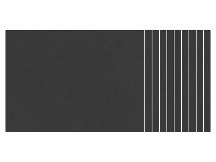 На изображении товар Living Ceramics Керамогранит Cava Pattern 3 Black Natural 14,8x29,8 от официального представителя в Москве