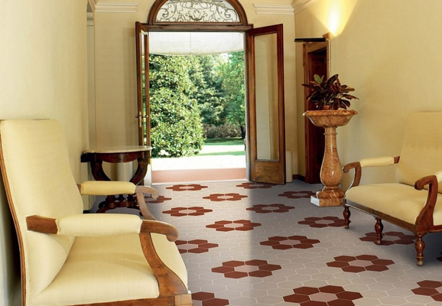 Etruria Керамогранит Hex 24X27.7 Esagono Bianco - изображение 11