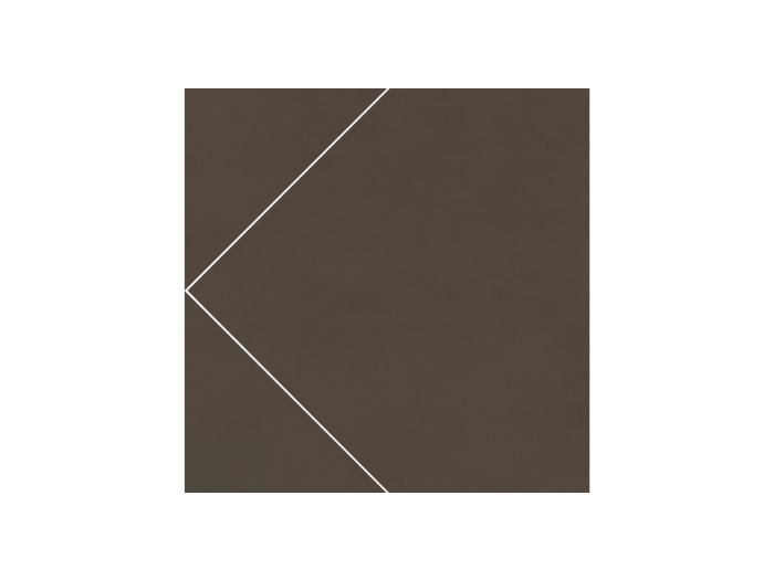 На изображении товар Living Ceramics Керамогранит Cava Pattern 2 Brown Natural 89,8x89,8 от официального представителя в Москве