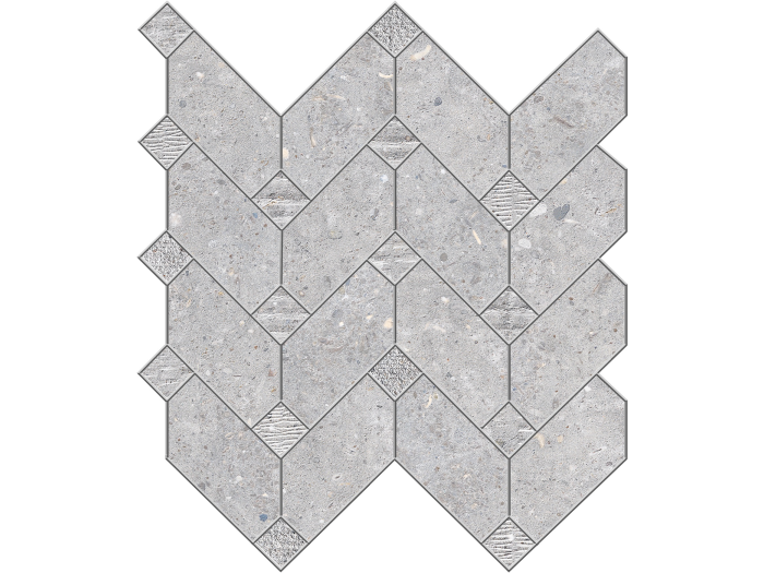 На изображении товар La Fabbrica Ava Керамогранит Agglomerate 30X35 Mosaico Freccia Agate nat\lap 30x30 от официального представителя в Москве