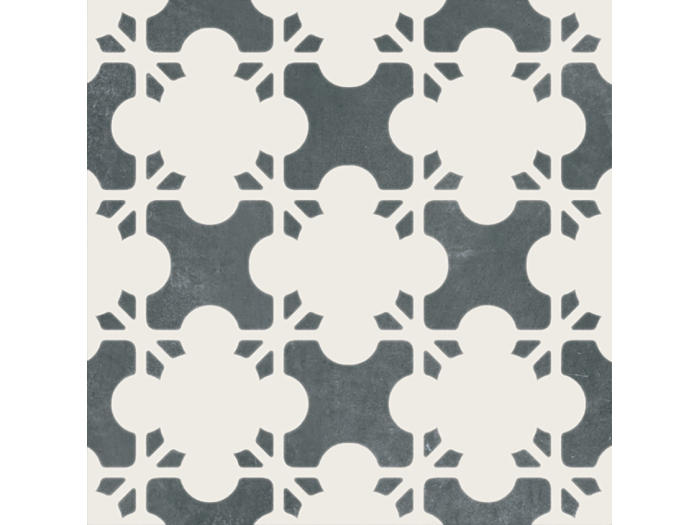 На изображении товар Mutina Керамогранит Azulej Estrela Nero 20x20 от официального представителя в Москве