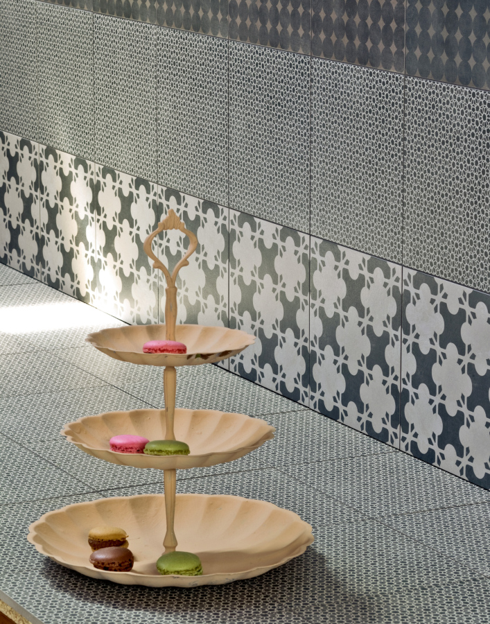 Mutina Керамогранит Azulej Estrela Nero 20x20 - изображение 6