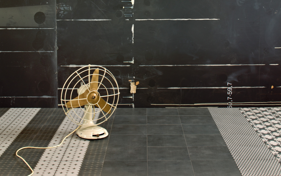 Mutina Керамогранит Azulej Estrela Nero 20x20 - изображение 4