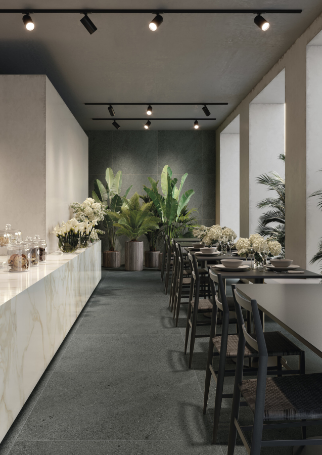 Iris Ceramica Керамогранит Victorian Stone Forest green flamed 120x60 - изображение 3