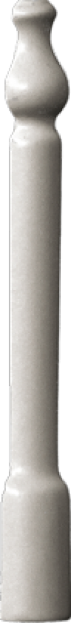 CERAMICHE GRAZIA  Угловой элемент AMARCORD ANGOLO ZOCCOLO 20X2 DARK FUMO MATT.