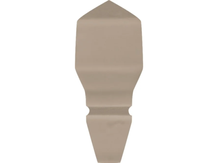 На изображении товар CERAMICHE GRAZIA Угловой элемент SHADES OF ART ANGOLO FINALE 2X7 GRAVEL от официального представителя в Москве