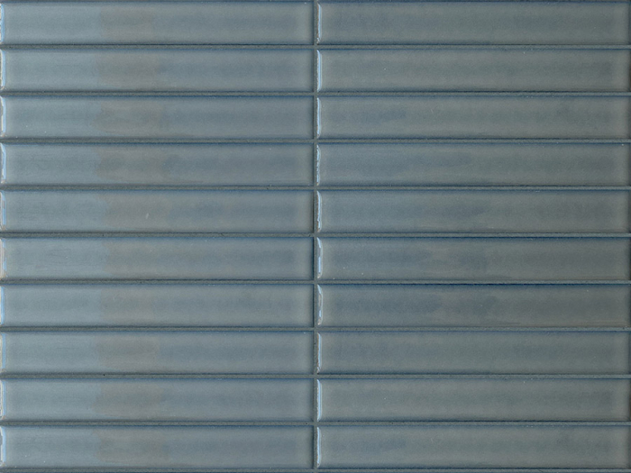 На изображении товар Terratinta Ceramics Мозаика, керамогранит Mosaico Stick Glossy Fjord Blue Mosaico 29x30 / 5.5 от официального представителя в Москве