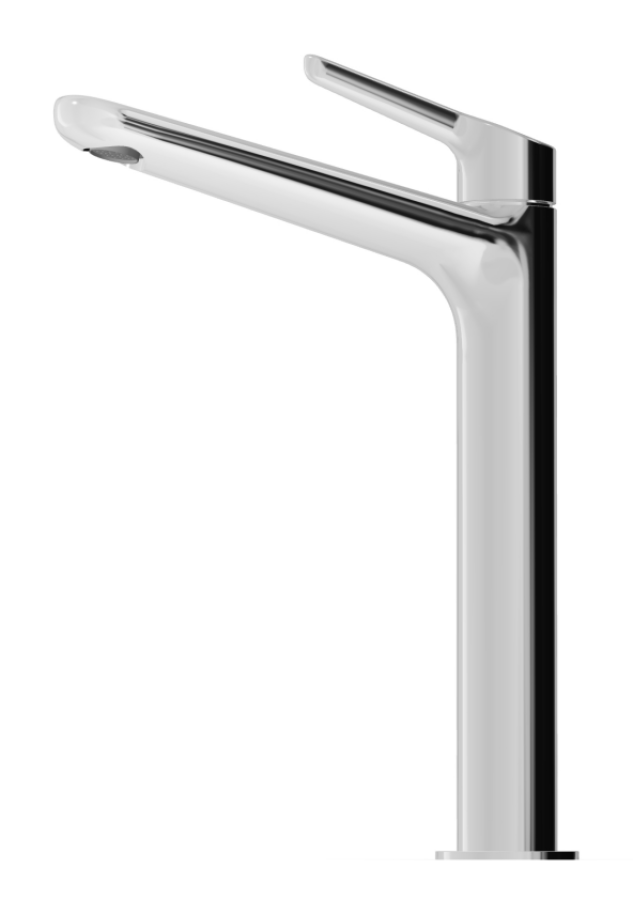 Смеситель для раковины Zucchetti Medameda, однорычажный, высокий излив Н. 258 мм, цвет хром - изображение 1