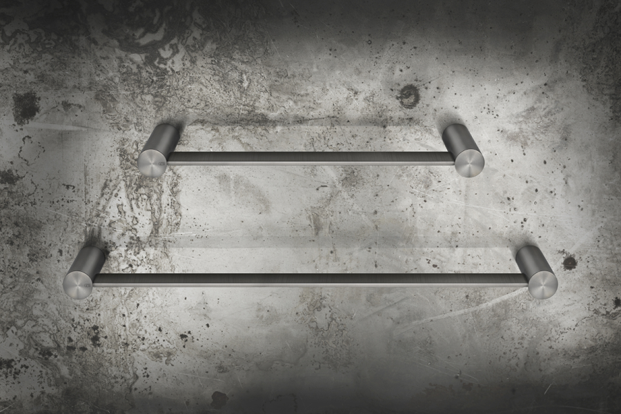 Полотенцедержатель Gessi316, настенный, L450 мм, цвет Warm Bronze Brushed PVD - изображение 1