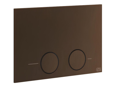 Клавиши смыва Gessi, для унитаза, к инсталляции TECE (TECEProfil, TECEBox), цвет Dark Bronze