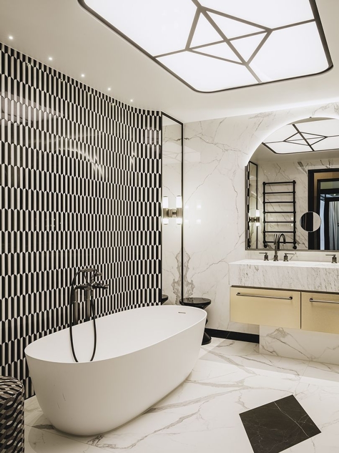 Смеситель для ванны Gessi Venti20, напольный, с душевой лейкой, внешние части, цвет Warm Bronze Br. PVD - изображение 3