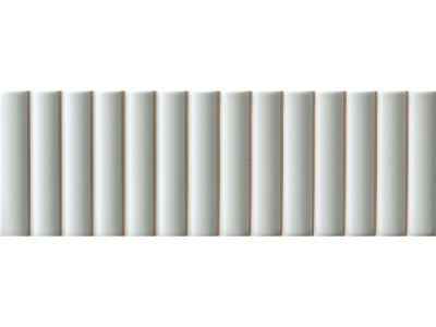 На изображении товар Micro. Керамогранит 3D Forms Fluted Azure 10X30 от официального представителя в Москве