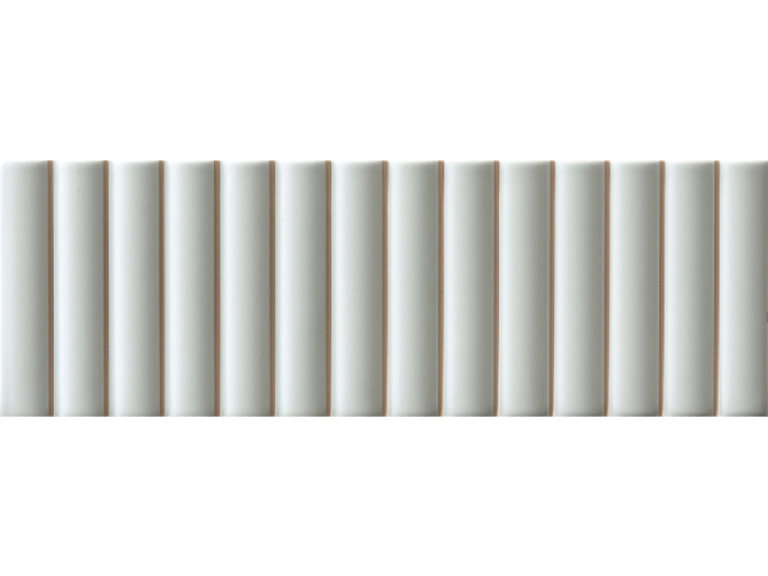 На изображении товар Micro. Керамогранит 3D Forms Fluted Azure 10X30 от официального представителя в Москве