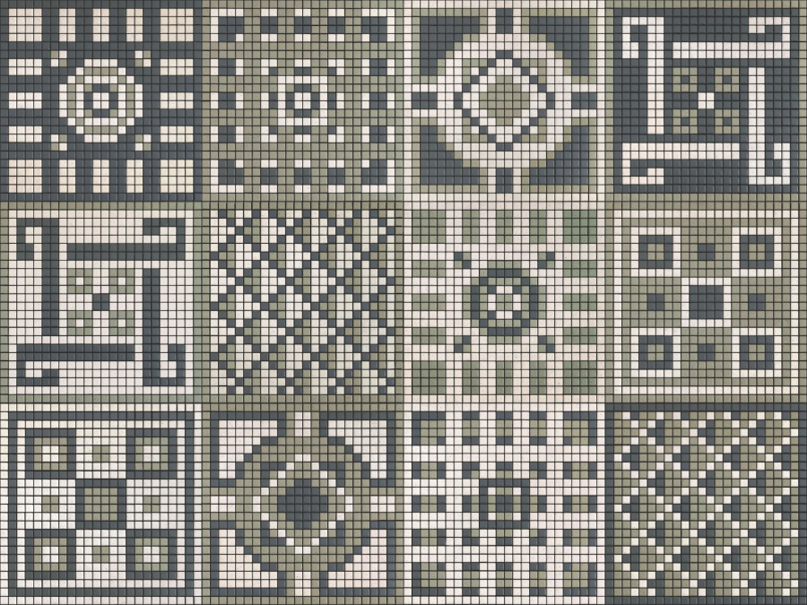 Appiani Керамическая мозаика Memorie Ombra MEMO008 30x30 (1.2x1.2)