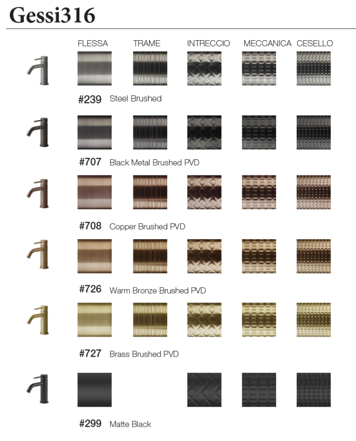 Крючок Gessi316, настенный, цвет Warm Bronze Brushed PVD - изображение 1