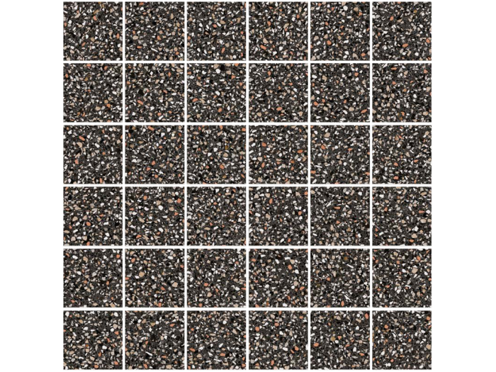 На изображении товар Santagostino Керамогранит Newdeco Mosaico Dark Nat-Lev, 30x30 от официального представителя в Москве