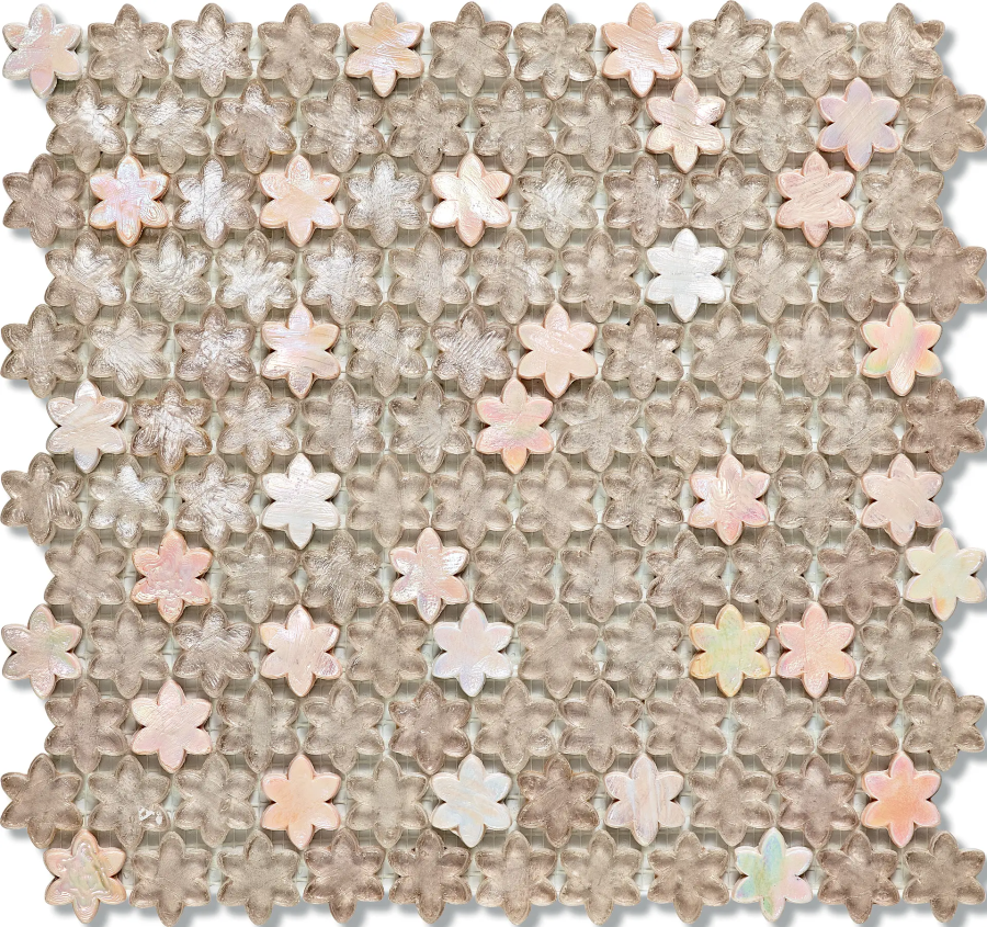 Sicis Смальтовая мозаика Petites Fleurs Blends Sanremo sheet-size 316x293 mm