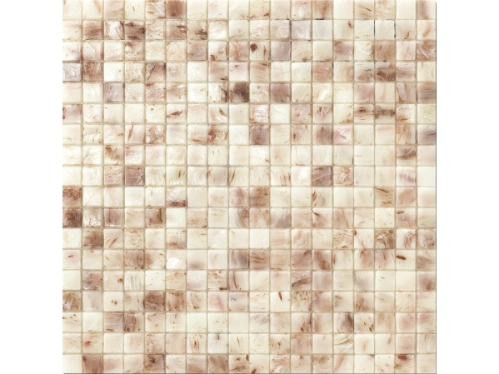 На изображении товар Sicis Стеклянная мозаика Firefly Seychelles chips size 15х15 mm sheet size 295x295 mm от официального представителя в Москве