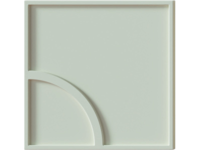 На изображении товар Micro. Керамогранит Ways Curve White 12,5X12,5 от официального представителя в Москве