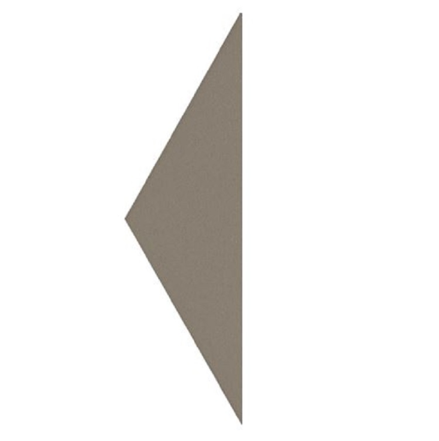 Etruria Керамогранит Hex 15X4.3 Triangolo Fango