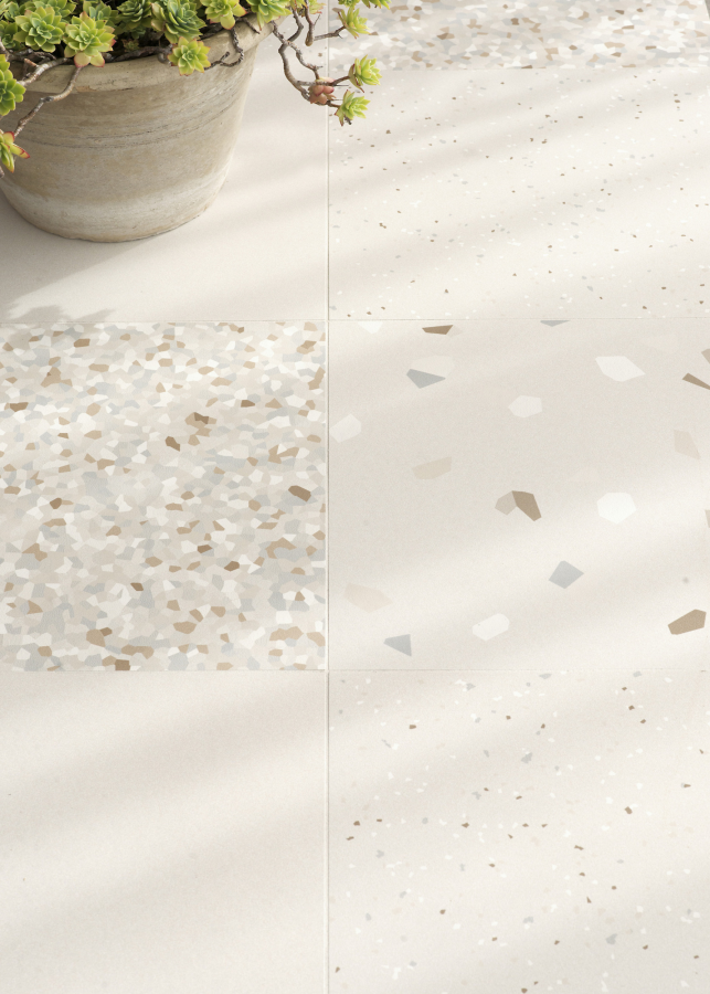 Micro. Керамогранит Familiar White Small 30x30 - изображение 3