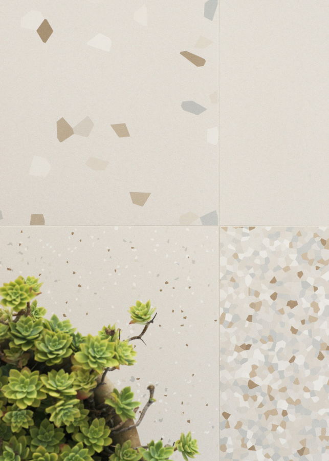 Micro. Керамогранит Familiar White Small 30x30 - изображение 5